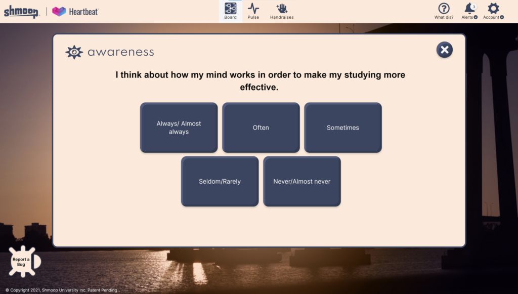 Shmoop Heartbeat student questions