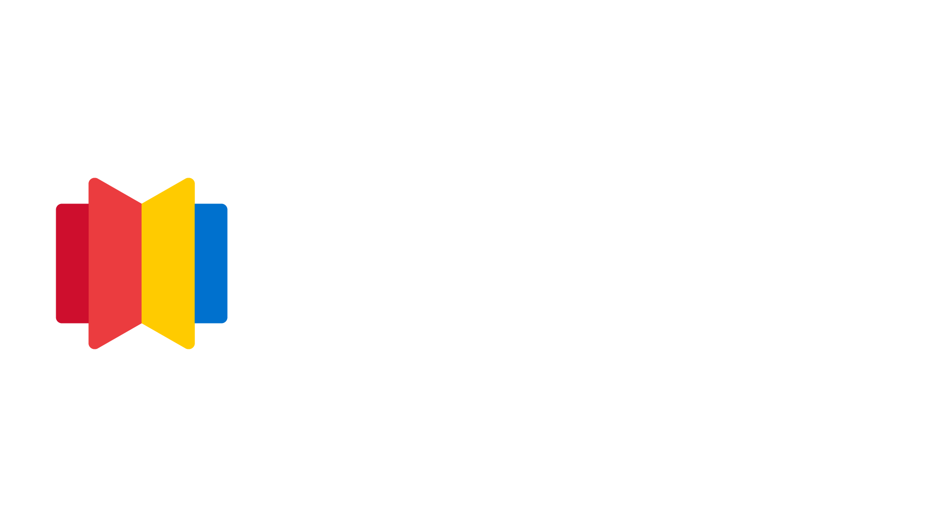 Logo with a red, yellow, and blue book icon to the left of the word Learnosity in white text on a light grey background.
